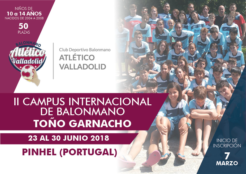 II Campus Internacional de Balonmano Toño Garnacho